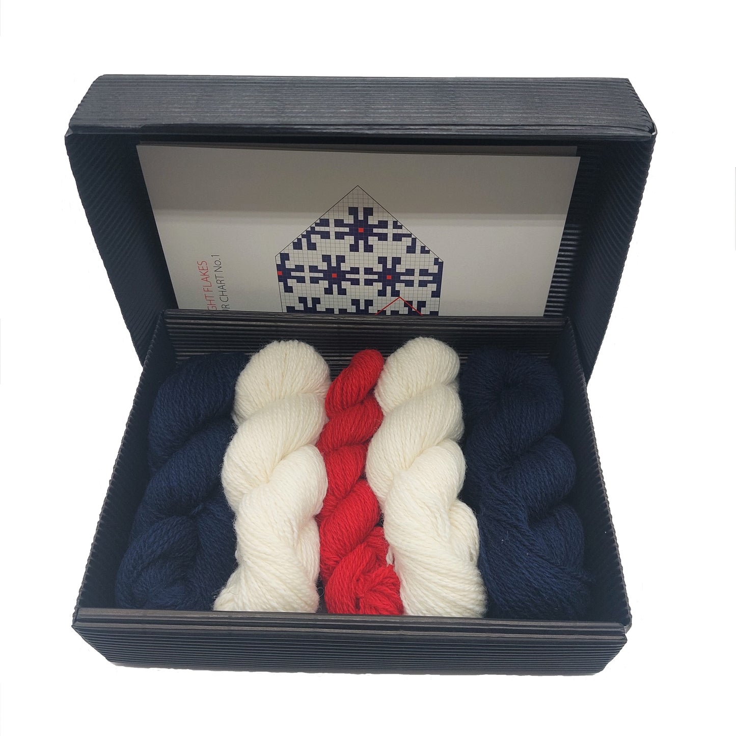 Knitting kit "Midnight Flakes - 1"