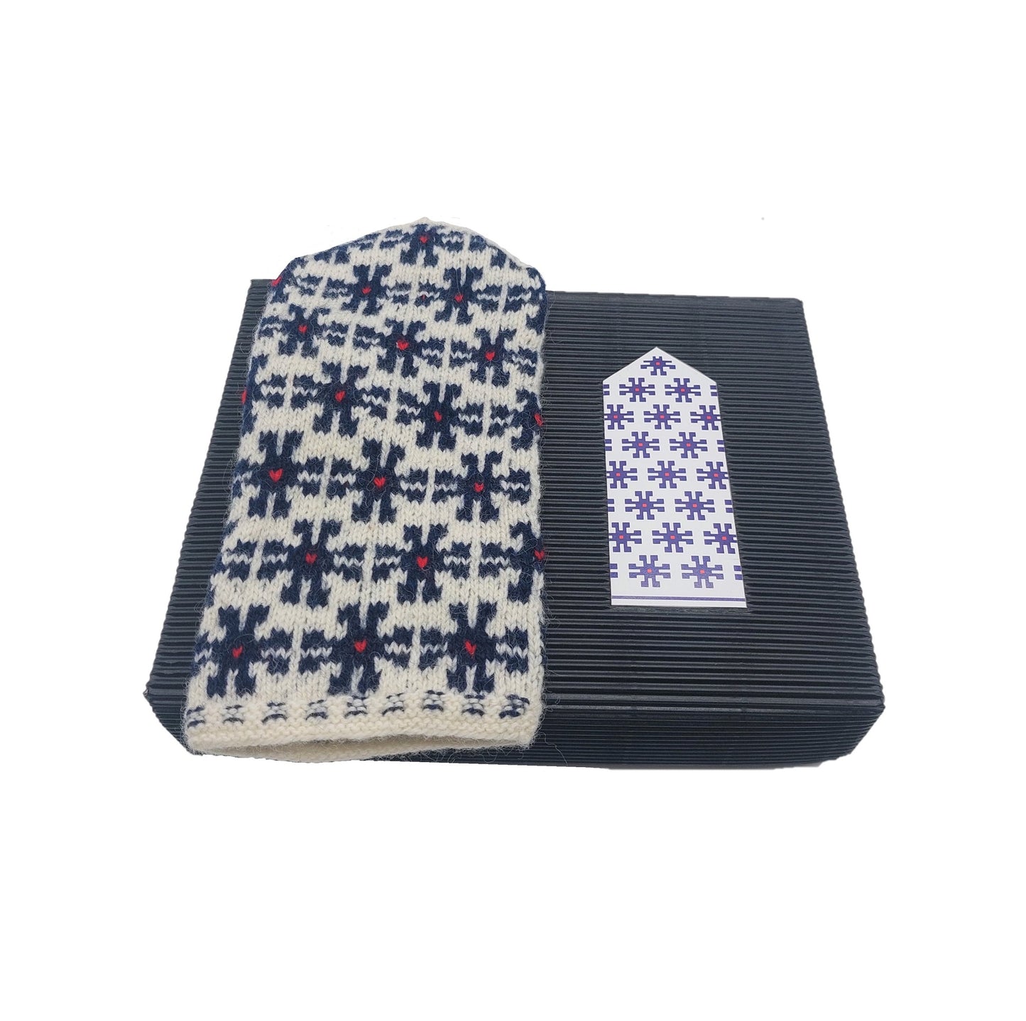 Knitting kit "Midnight Flakes - 1"