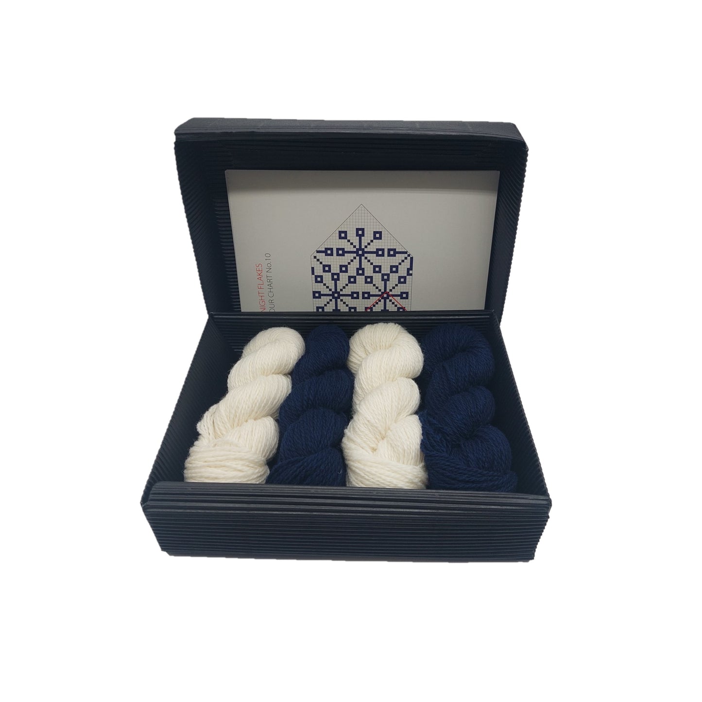 Knitting kit "Midnight Flakes - 10"