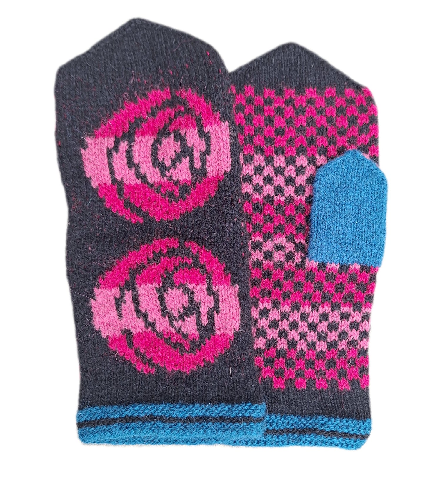 GLASGOW ROSE Mittens Knitting Kit