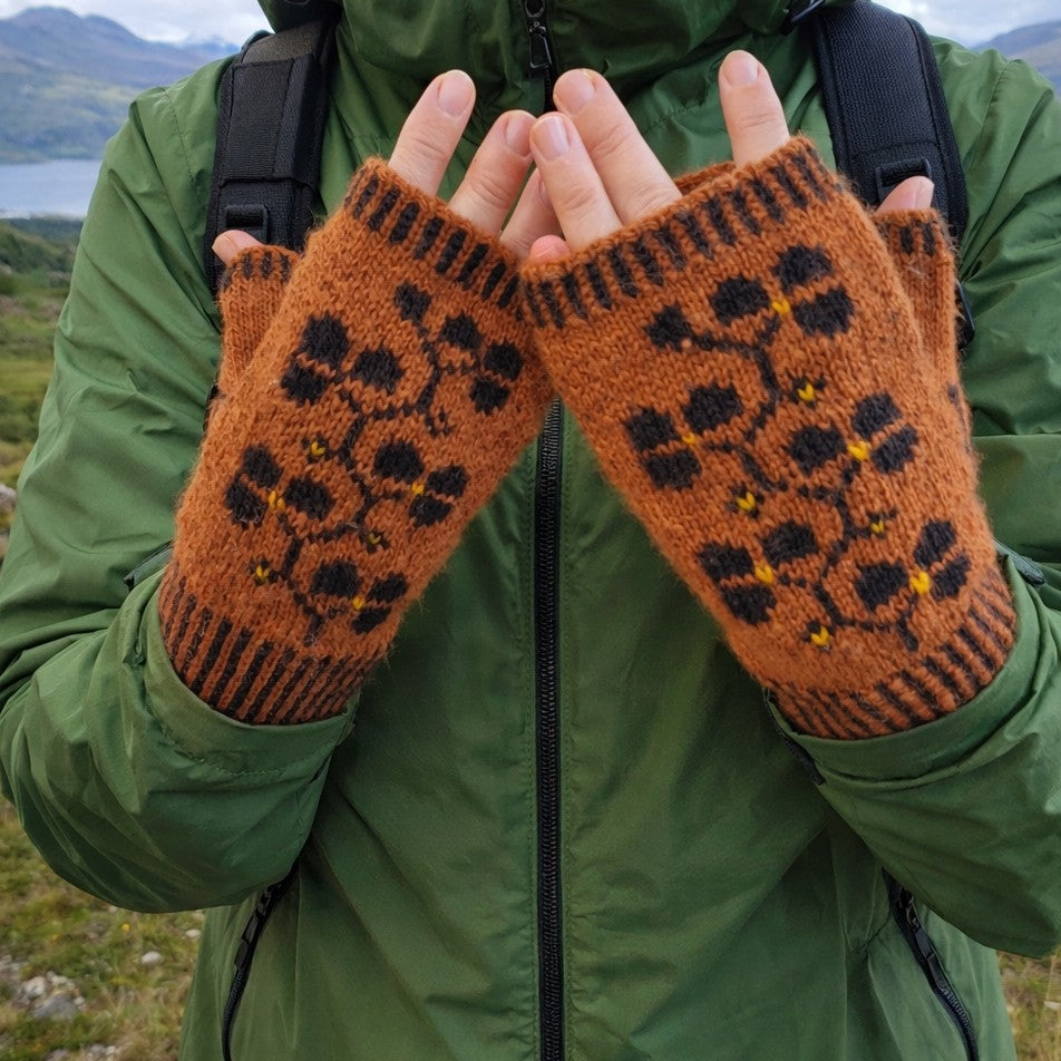 COPPERWOOD Fingerless Gloves Knitting Kit