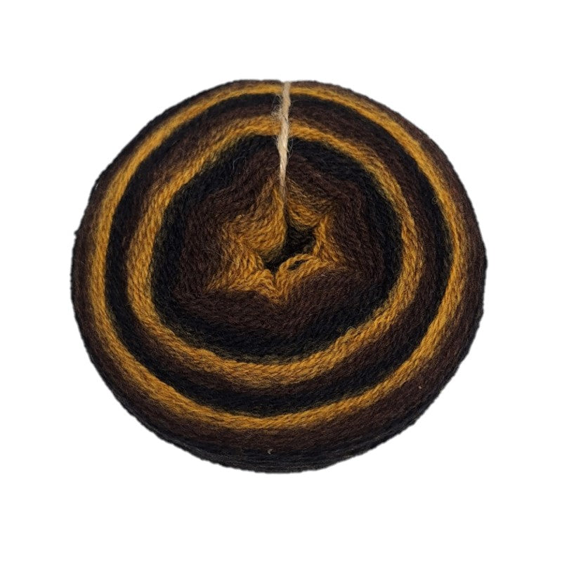 Colour "Dark brown & yellow"