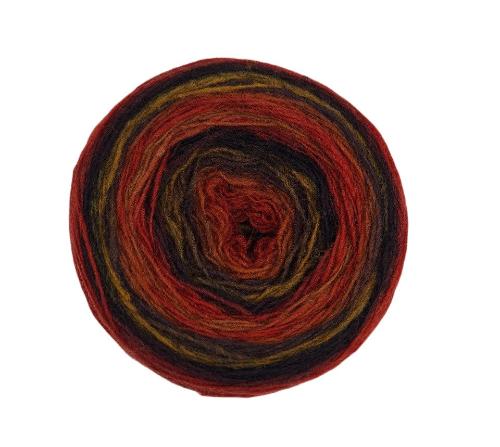 Colour "Bright orange, brown, yellow"