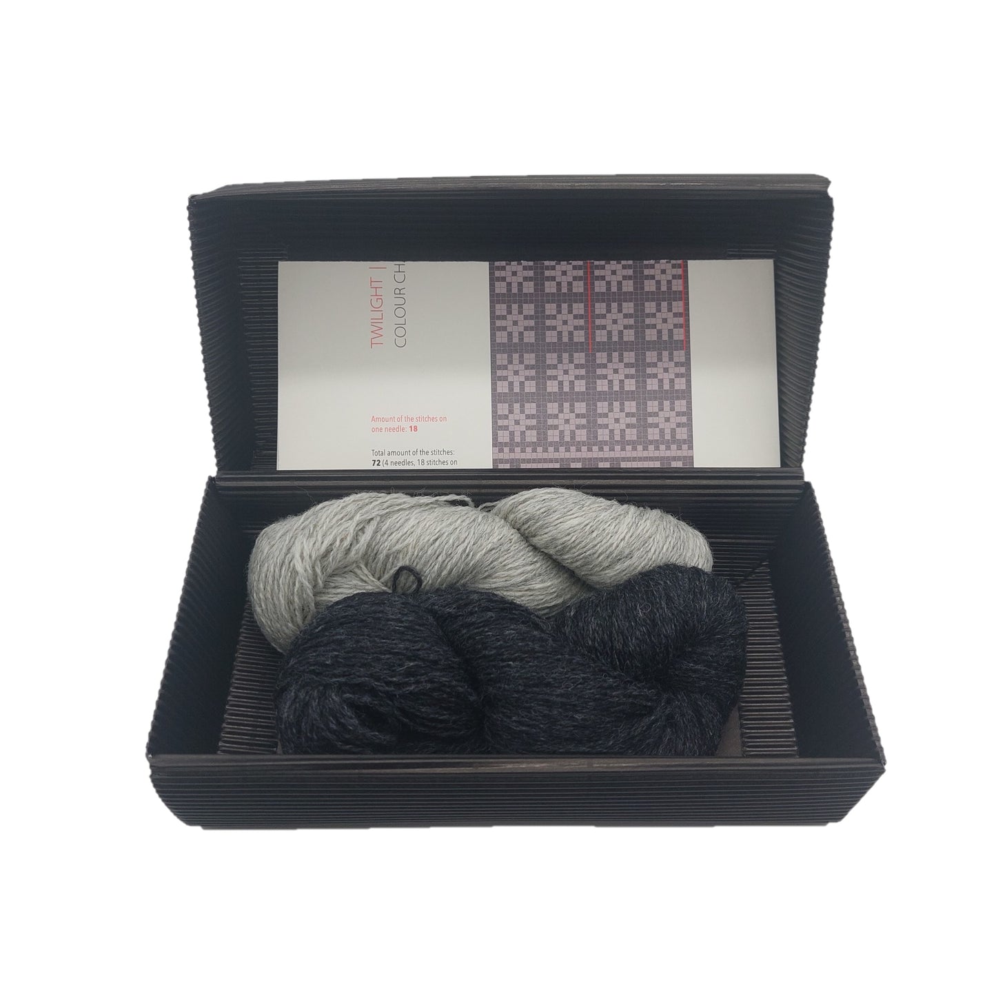 Fingerless mittens knitting kit "Twilight 8 "