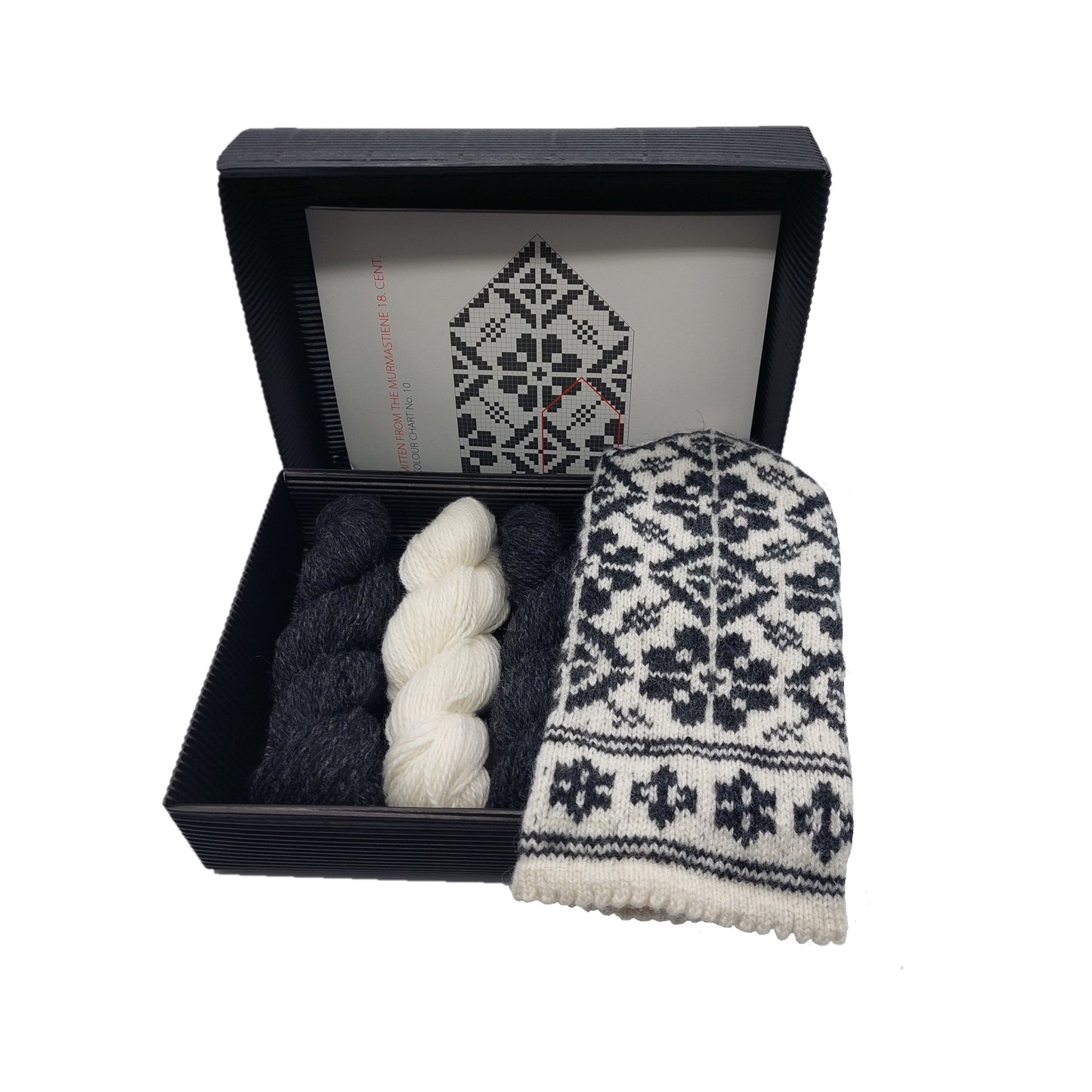 Knitting kit "Latvian Gray 10"