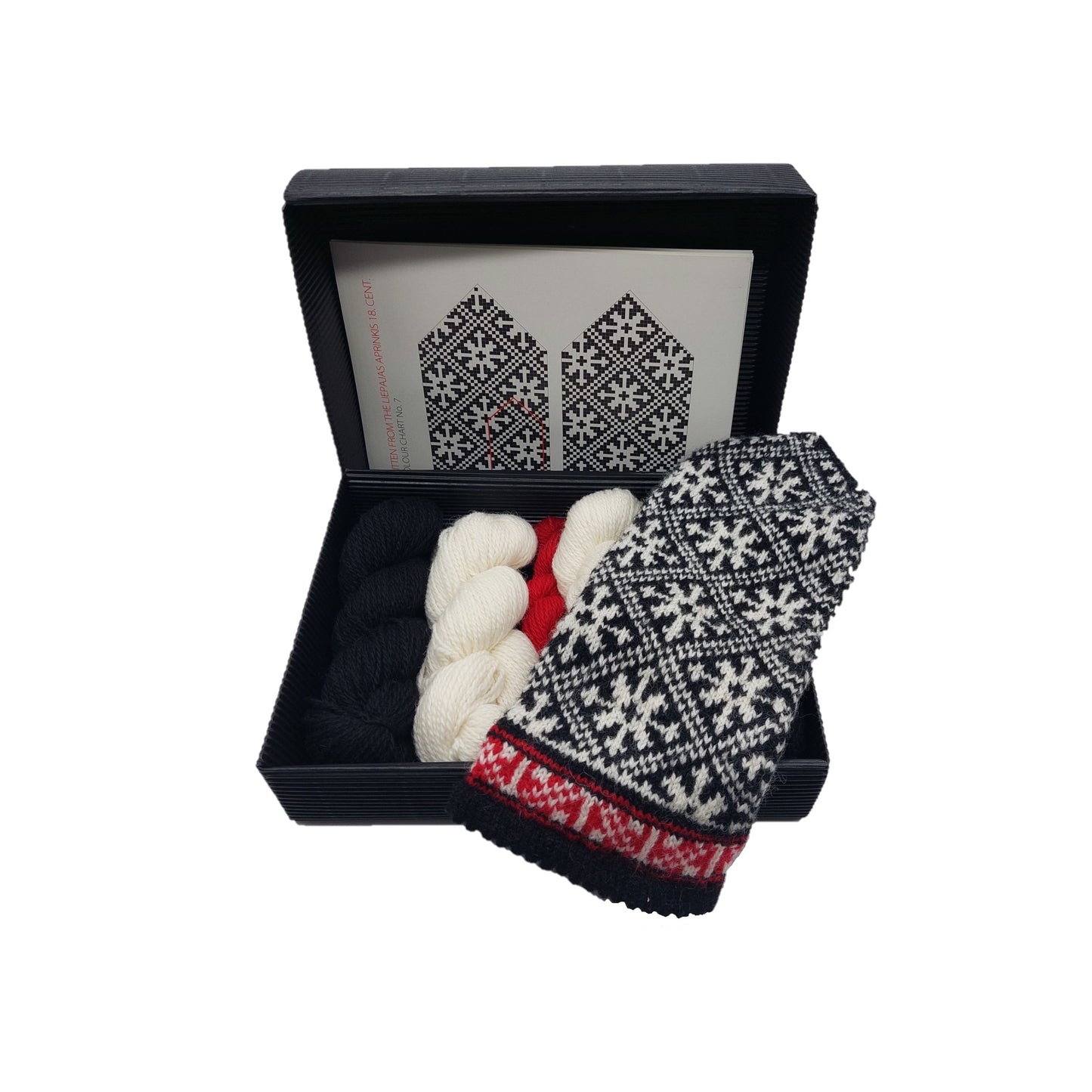 Knitting kit "Latvian Gray 7"