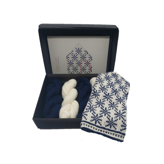 Knitting kit "Midnight Flakes - 5"