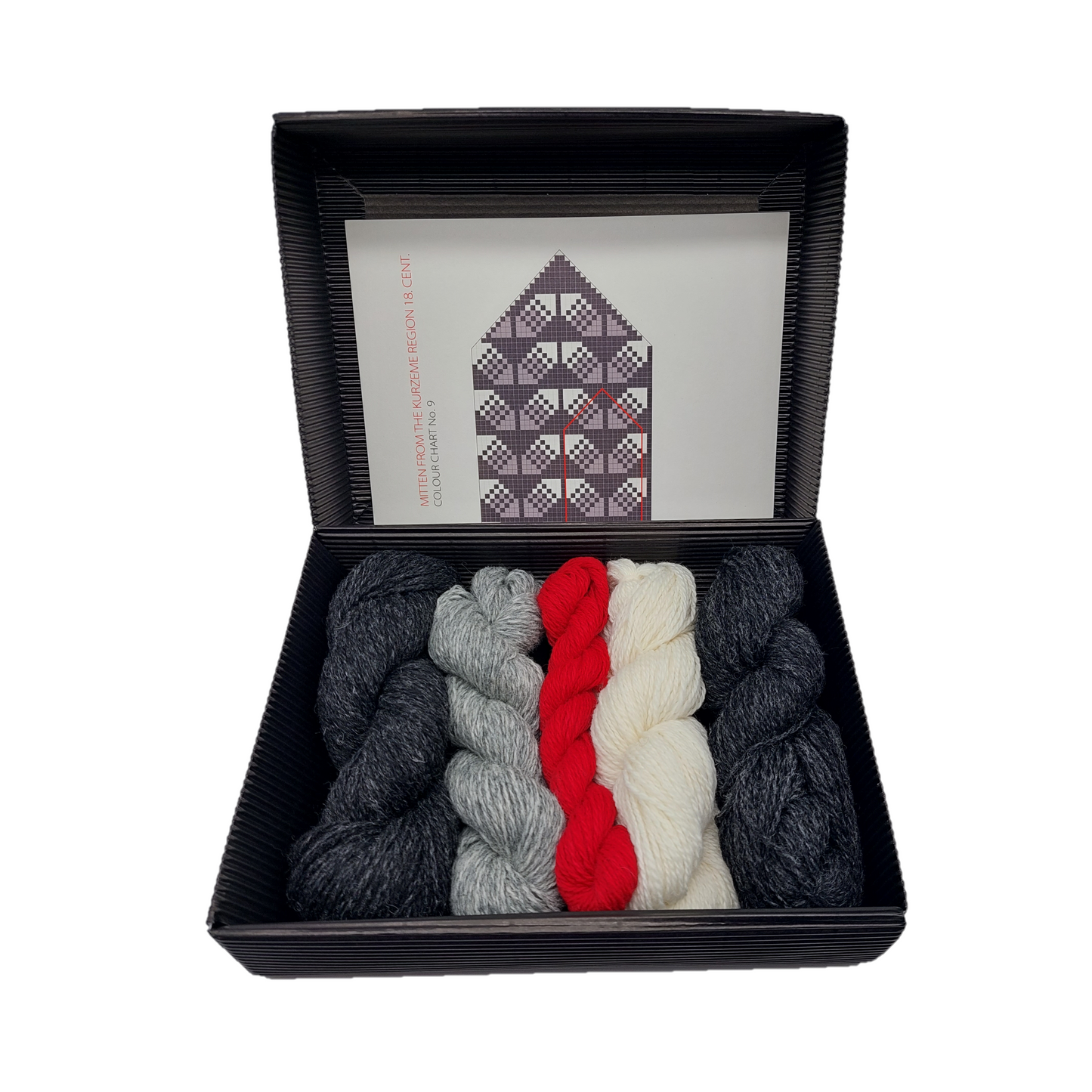 Knitting kit "Latvian Gray 9"