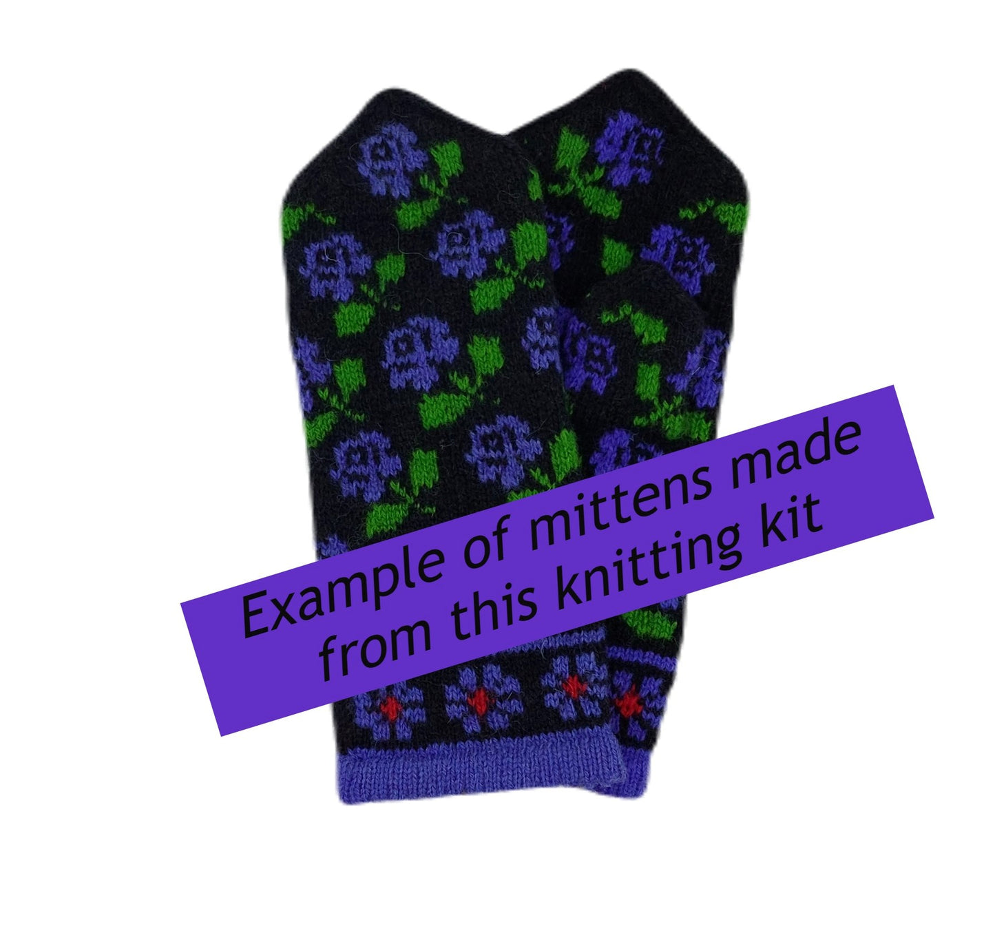 Knitting kit "Flowers 4"