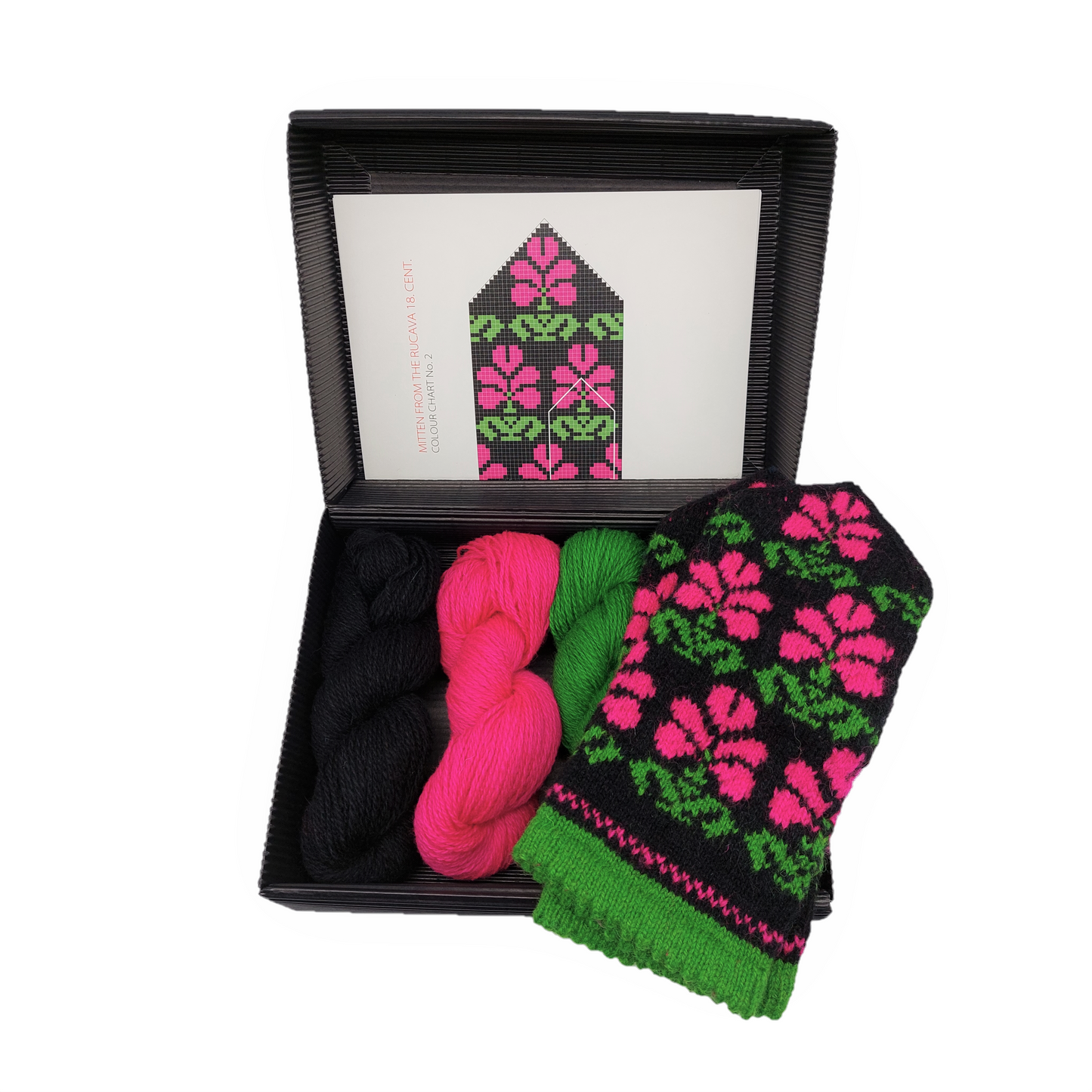 Knitting kit "Flowers 2"