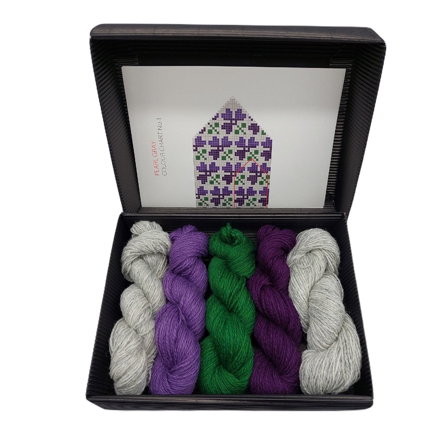 Knitting kit "Pearl Gray 1"