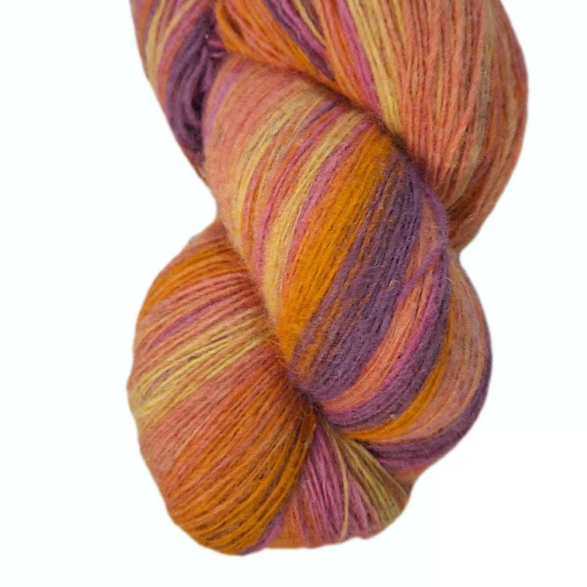 Colour: Golden Orange, Peach, Mustard Yellow, Mauve and Purple