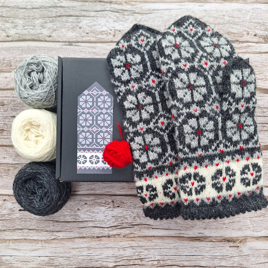 Knitting Kit – LATVIAN FOLK SONG mittens