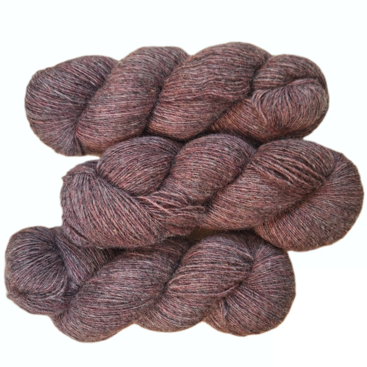 MERINO-WOOL MIX - COLOUR - DUSTY PLUM