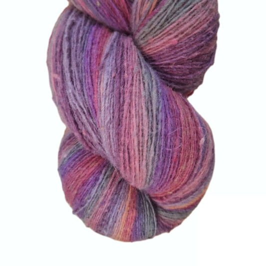Colour: Pink, Purple, Lavender and Grey/ One skein left