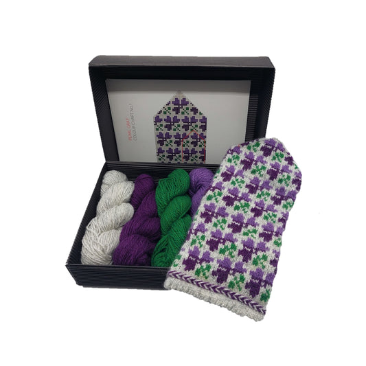 Knitting kit "Pearl Gray 1"