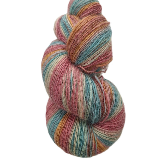 Colour PINK/ LIGHT BROWN/ CREAM/ LIGHT TURQUOISE