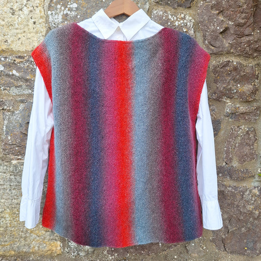 Whispering Stripes slipover – Knitting Pattern