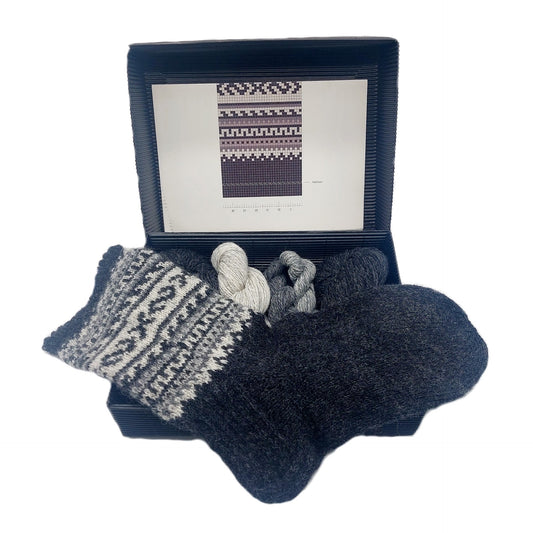 Latvian socks knitting kit Nr.4