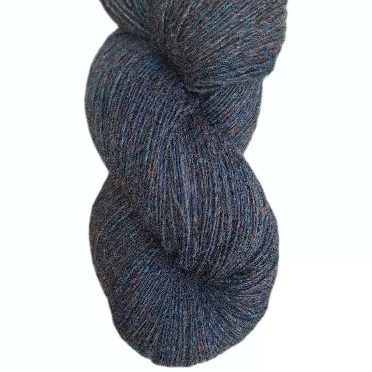 Colour: DARK WARM BLUE WITH SUBTLE CHERRY-RED FLECKS