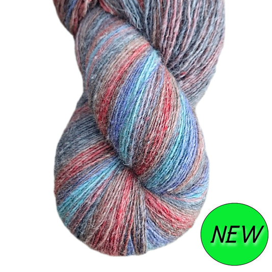 COLOUR - BLUE, LIGHT BLUE, RED, GRAY
