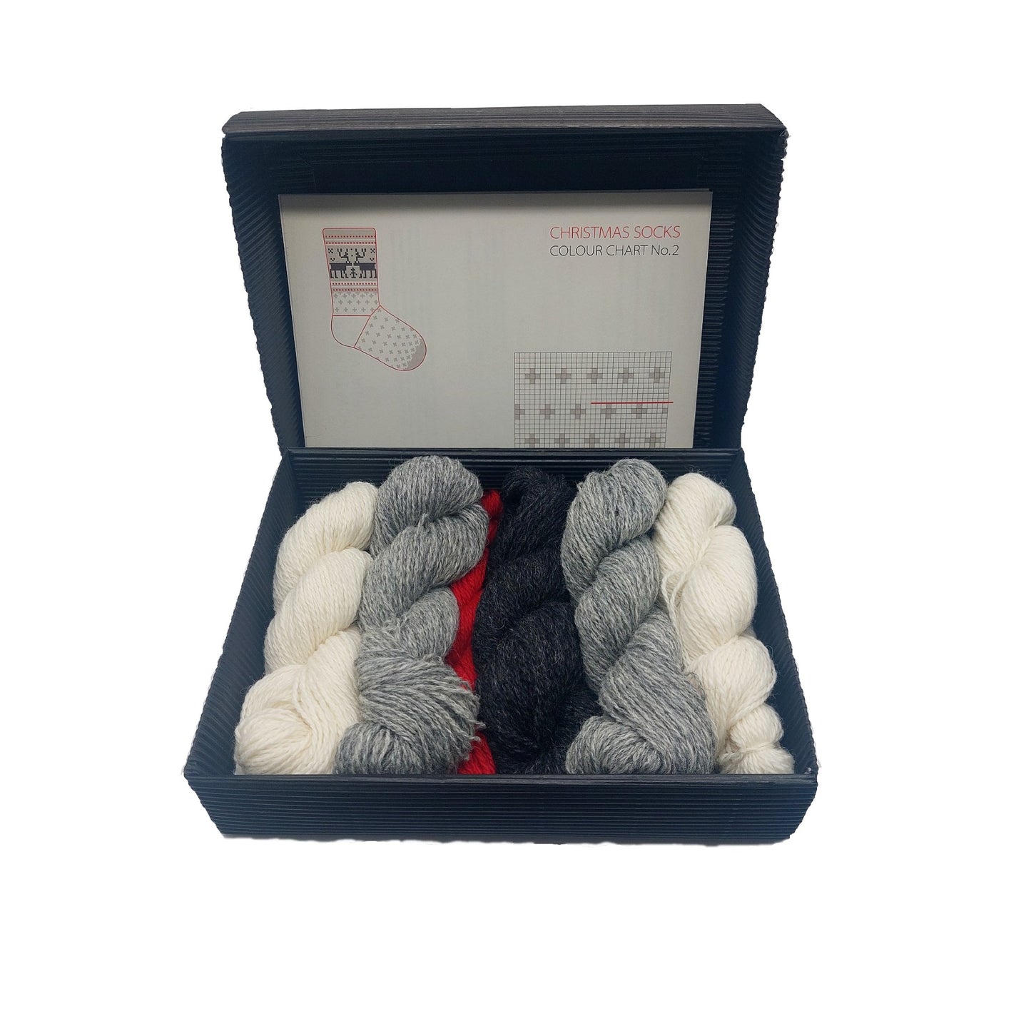 Christmas socks knitting kit Nr.2