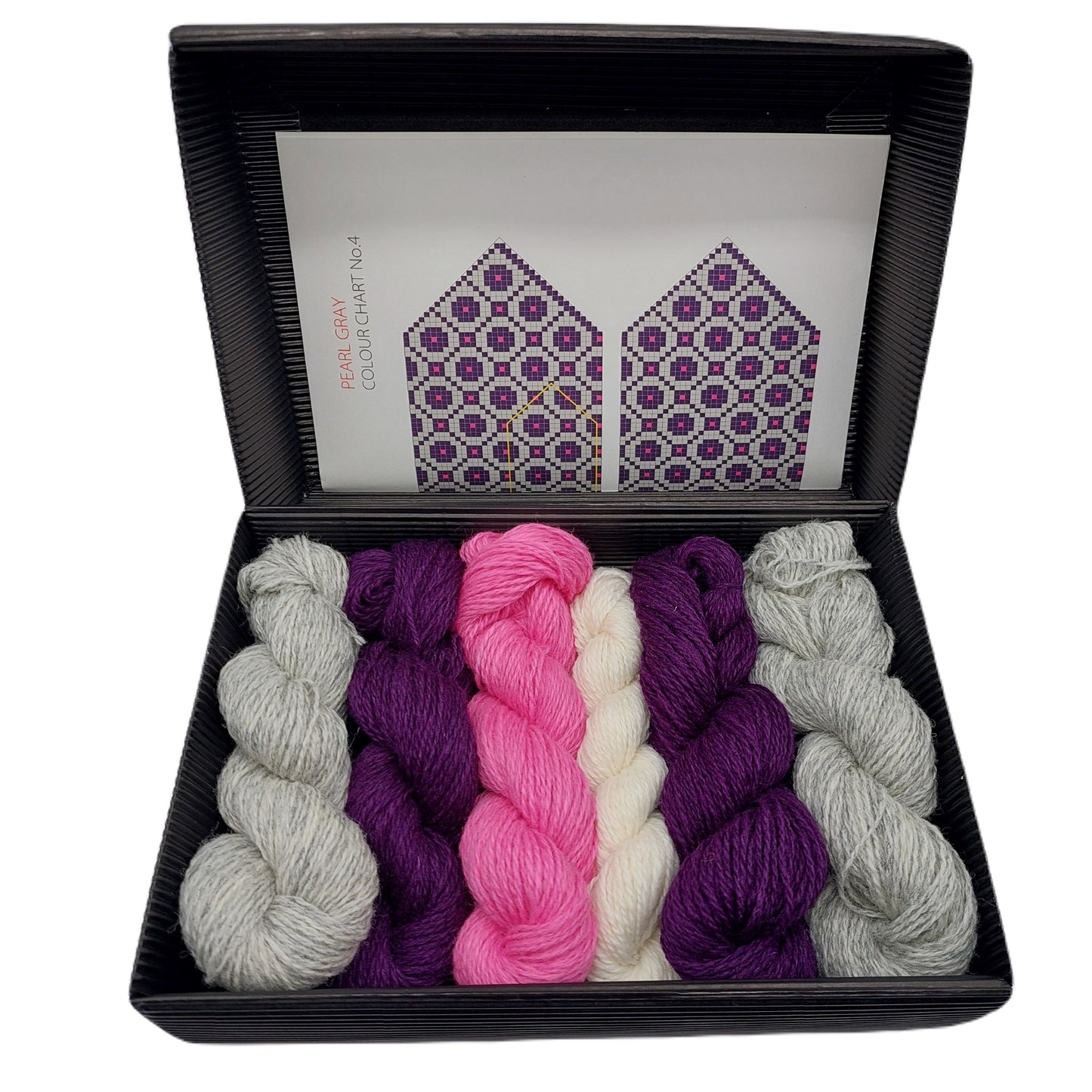 Knitting kit "Pearl Gray 4"