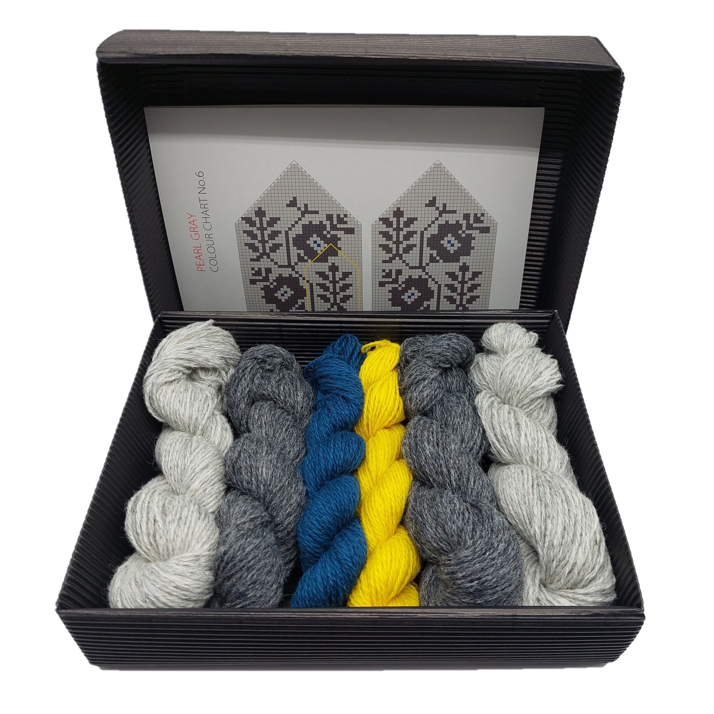 Knitting kit "Pearl Gray 6"