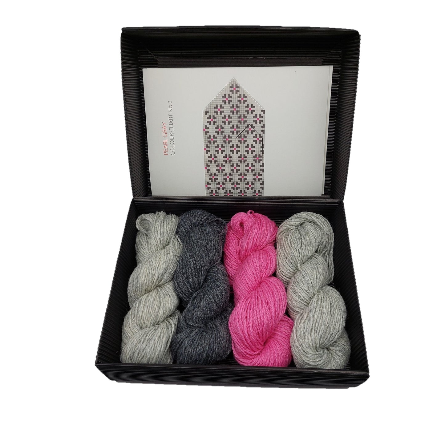 Knitting kit "Pearl Gray 2"