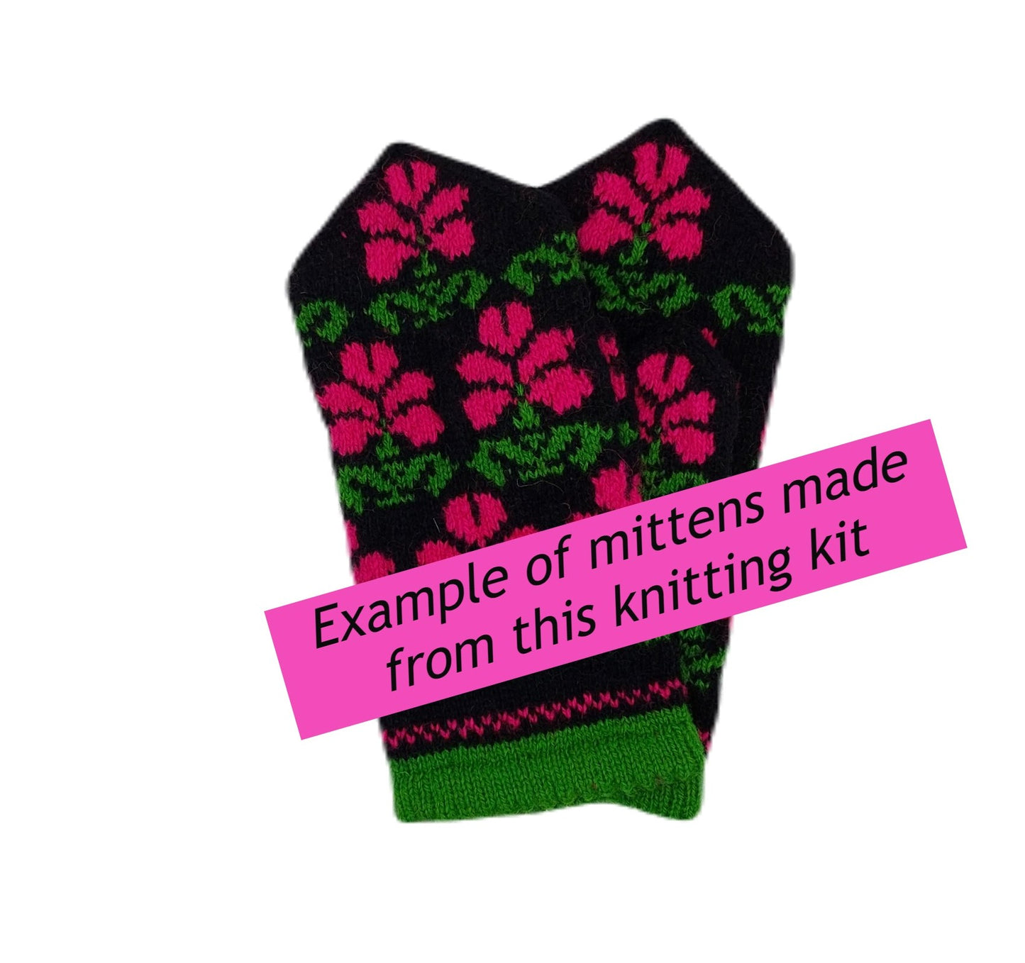 Knitting kit "Flowers 2"