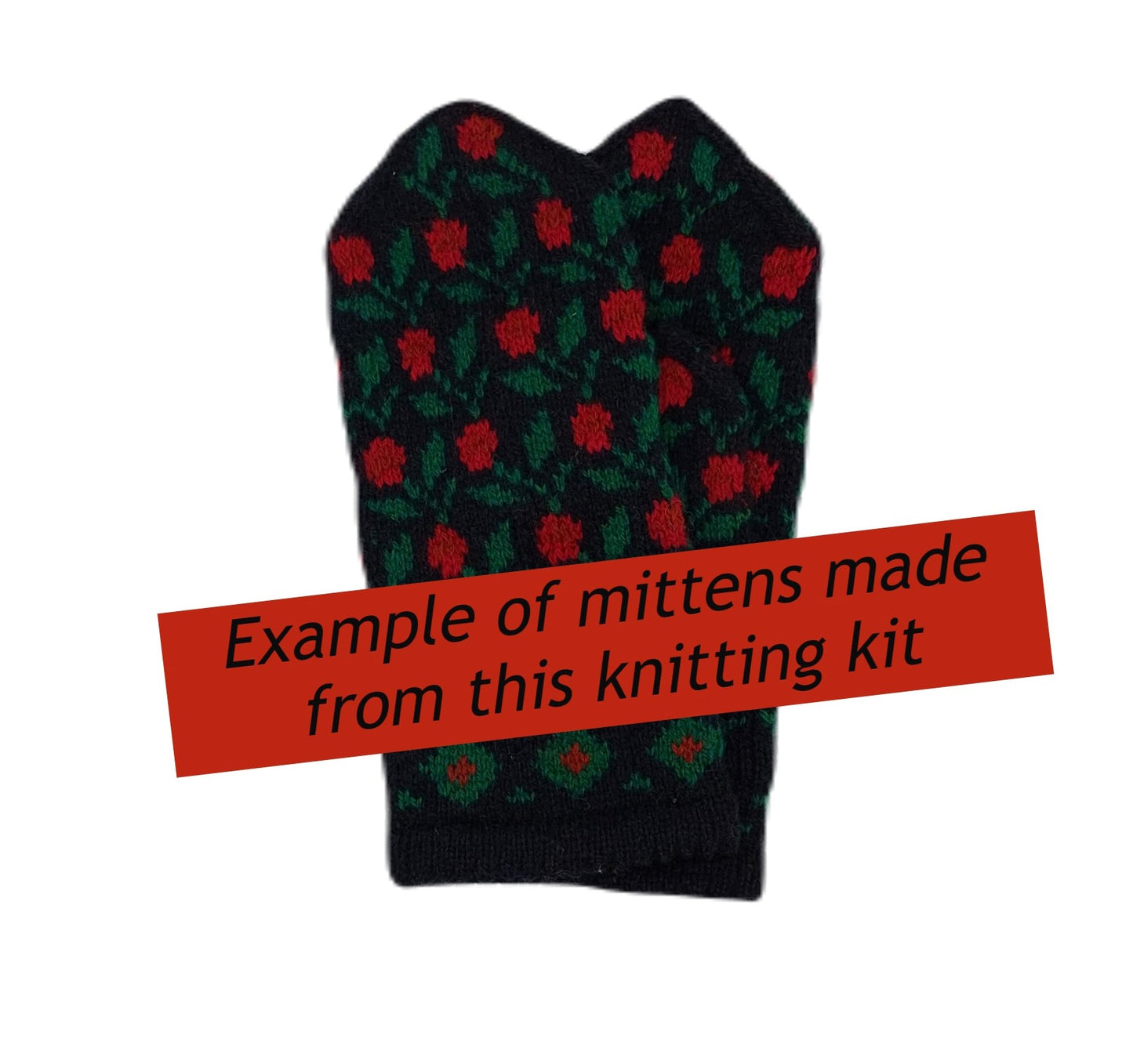 Knitting kit "Flowers 3"