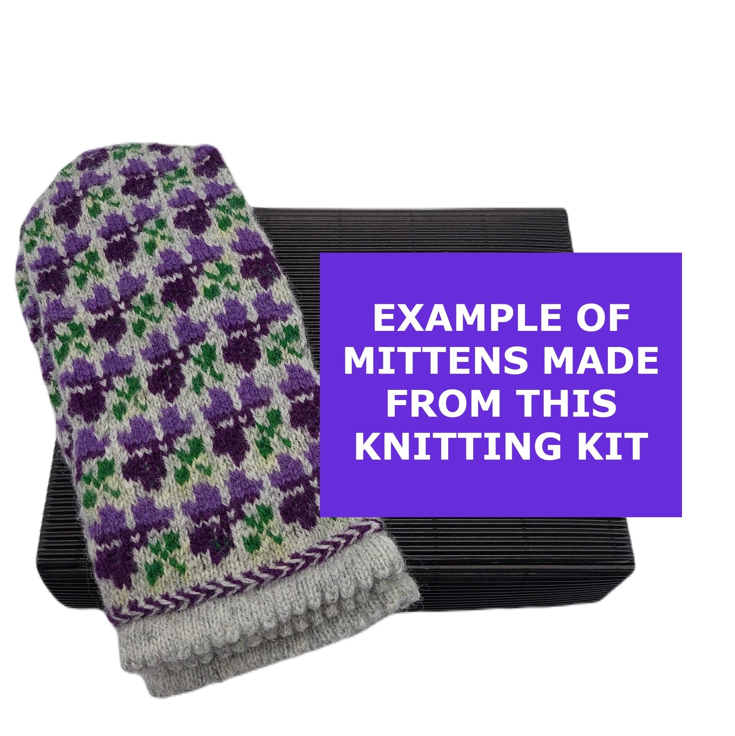 Knitting kit "Pearl Gray 1"